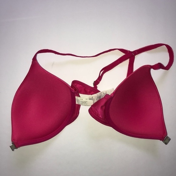 Hicks Sydney Kate Push Em Up Bra 34C Pink - Picture 7 of 7